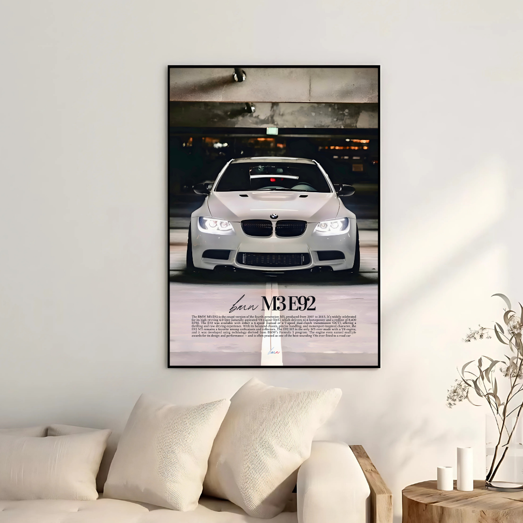 BMW M3 E92 White - Old Money