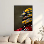 Ayrton Senna's Helmet - Gallery