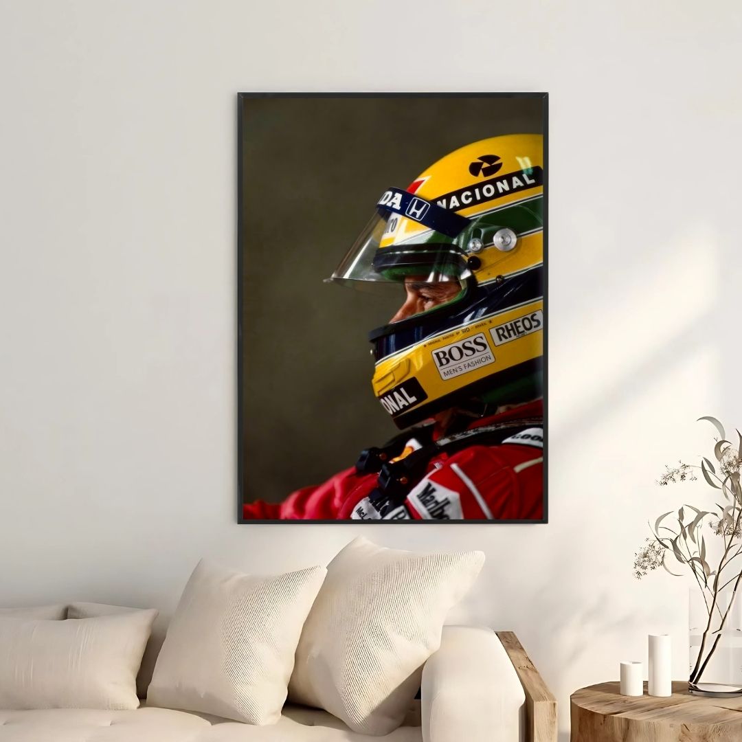 Ayrton Senna's Helmet - Gallery
