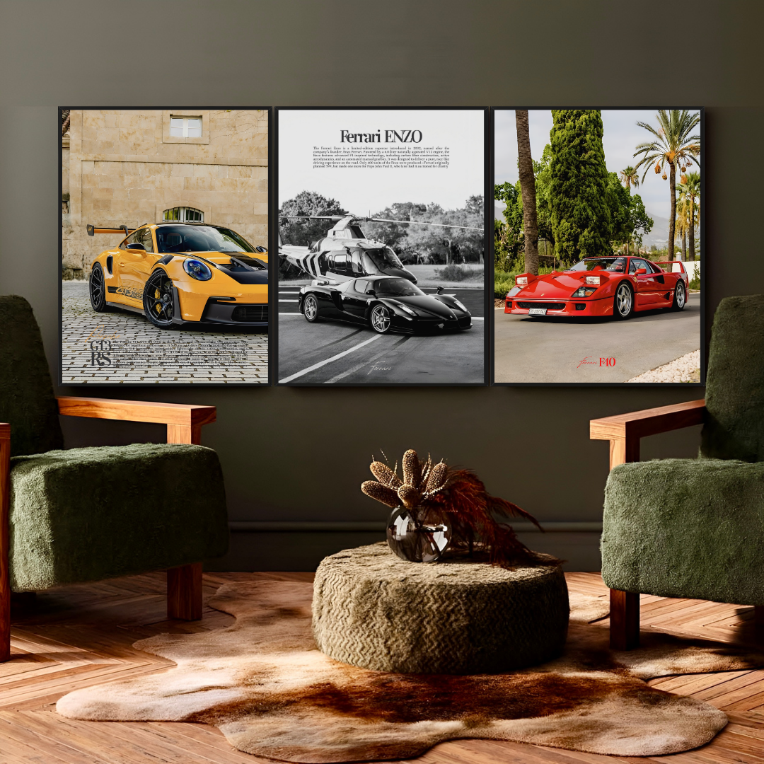 Ferrari Enzo Heliport - Old money