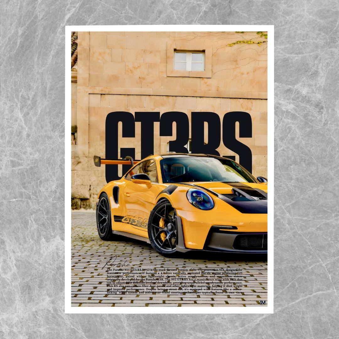 Porsche 911 GT3 RS 992 Gelb - Galerie