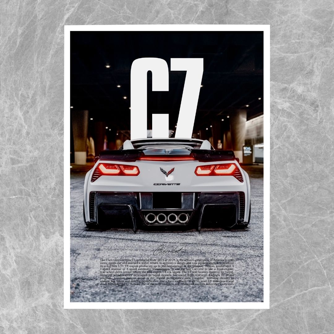 Chevrolet Corvette C7 White - Gallery