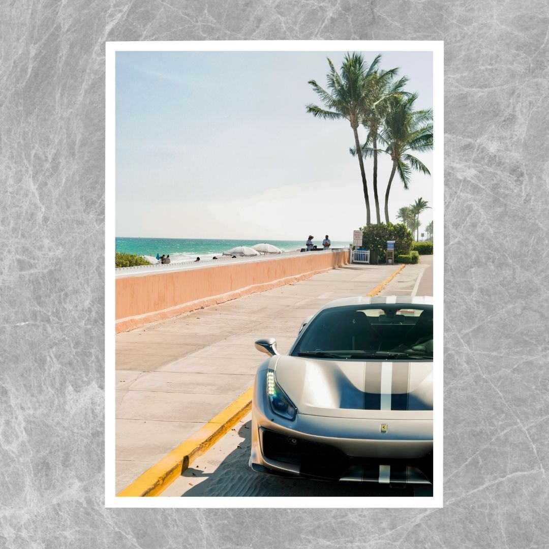 Ferrari 488 Pista Beach - Gallery