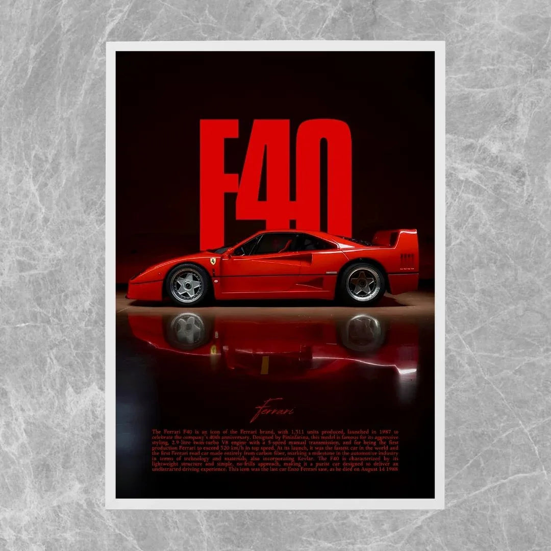 Ferrari F40 Seite - Old money