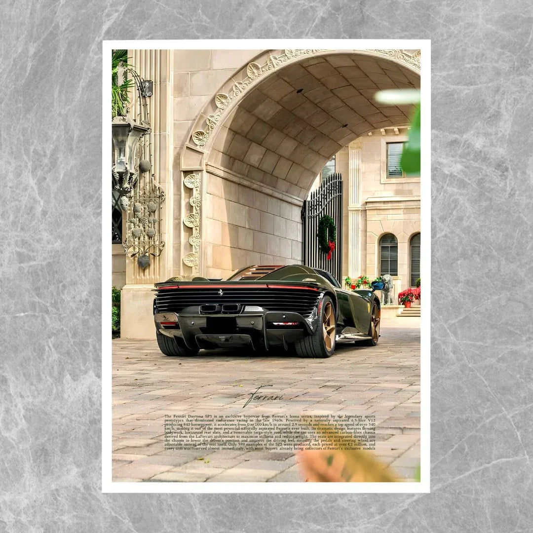 Ferrari Daytona SP3 Vert - Galerie