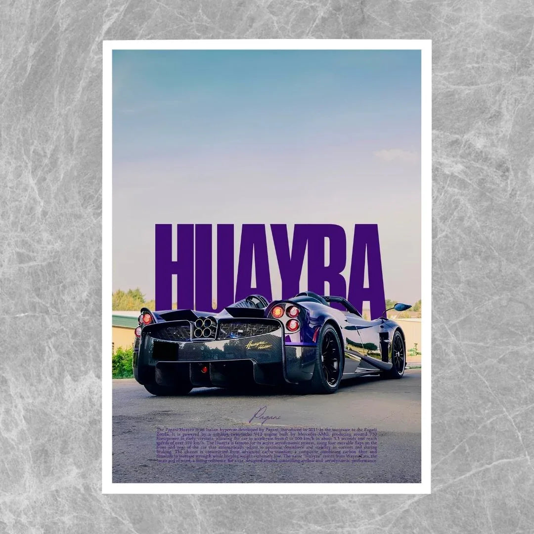 Pagani Huayra Purple - Gallery