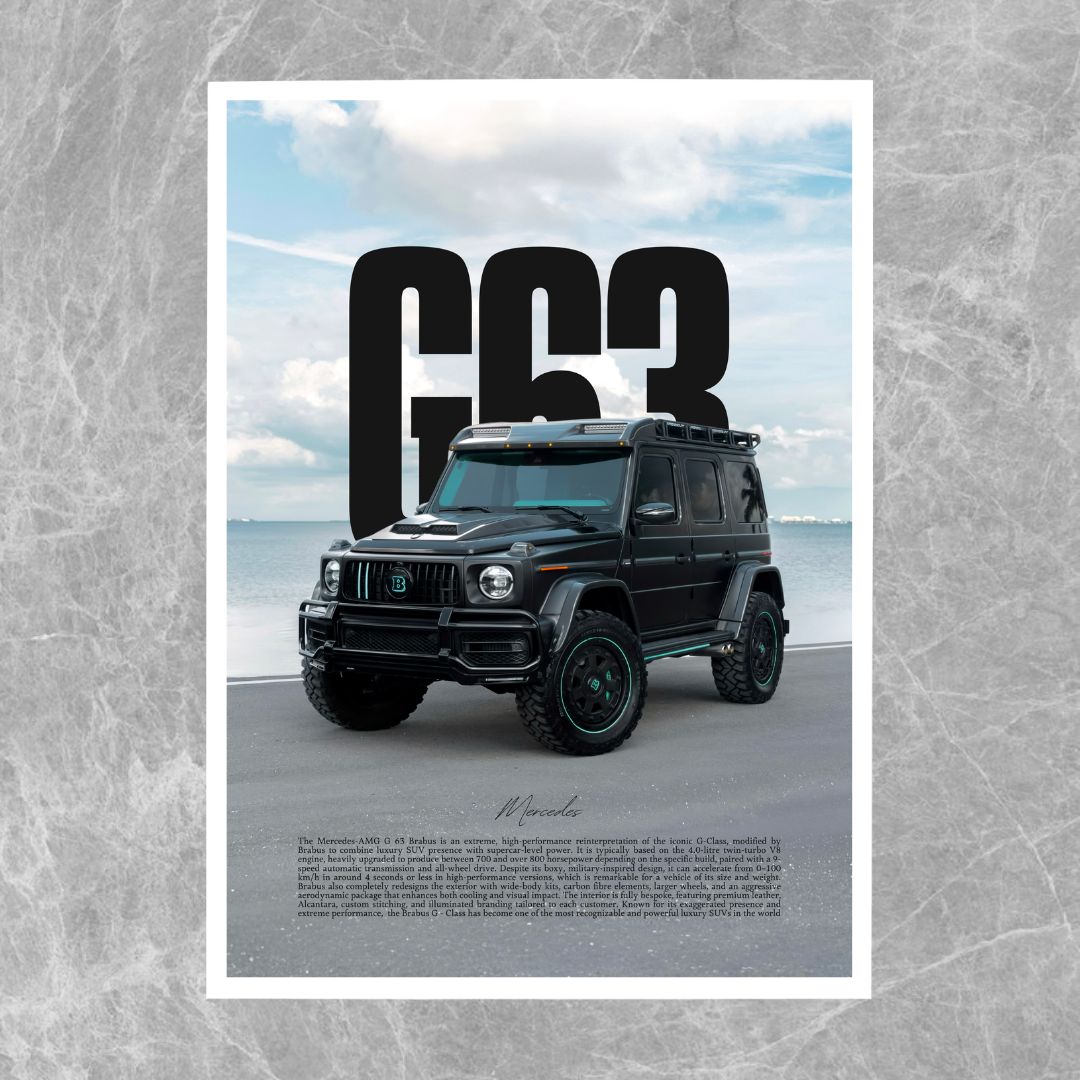 Mercedes AMG G63 Brabus Beach - Gallery