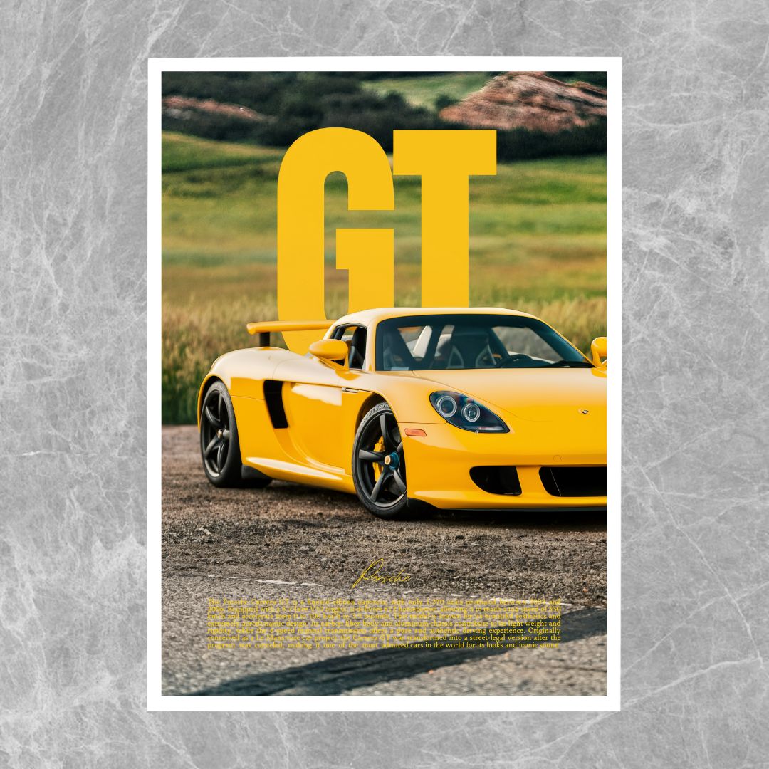 Porsche Carrera GT Yellow - Gallery