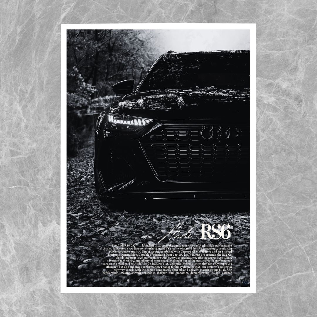 Audi RS6 C8 Schwarz - Galerie