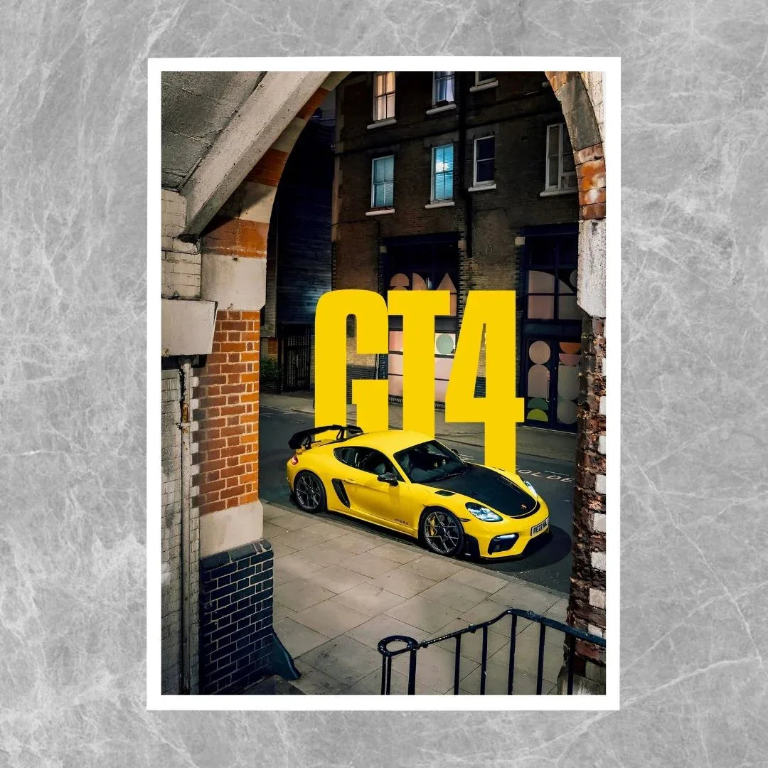 Porsche 718 Cayman GT4 RS Yellow - Gallery