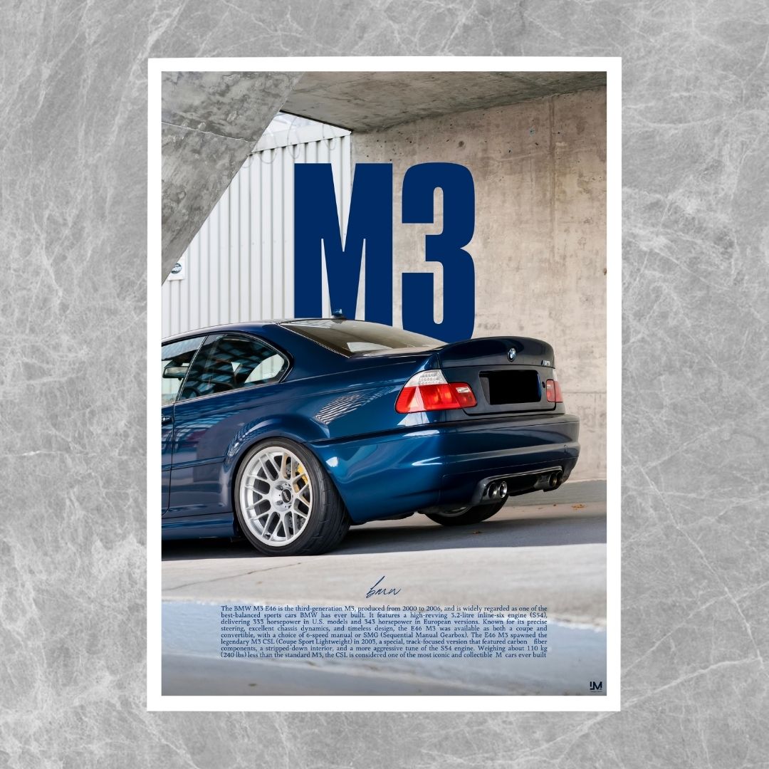 BMW M3 E46 Rear - Gallery