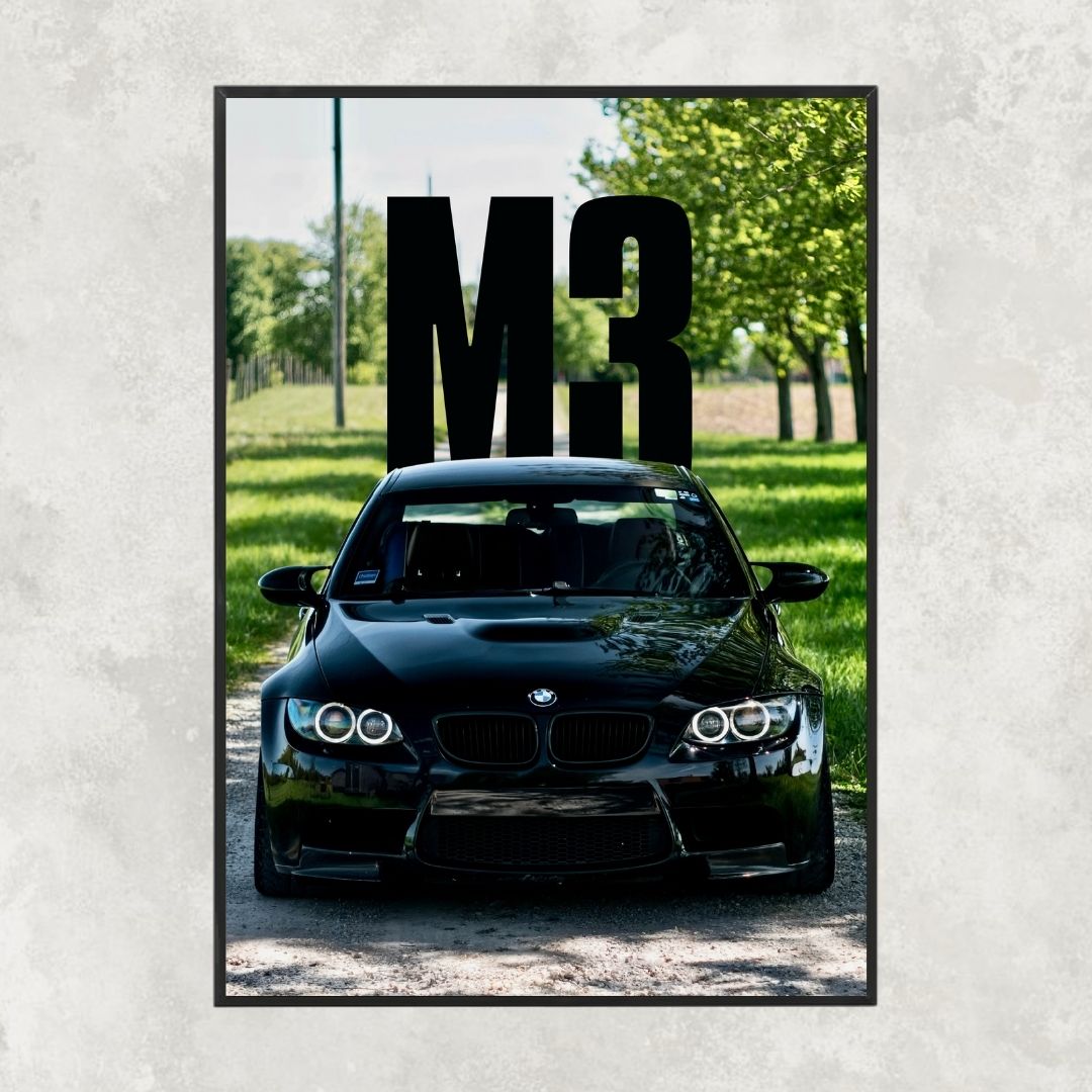 BMW M3 E92 Black - Old money