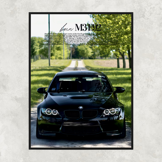 BMW M3 E92 Black - Old Money