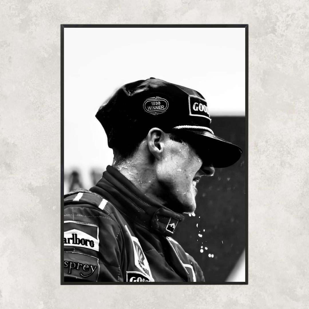 Michael Schumacher Celebrating - Gallery