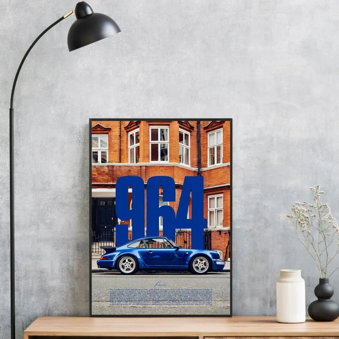 Porsche 911 964 Blue - Gallery