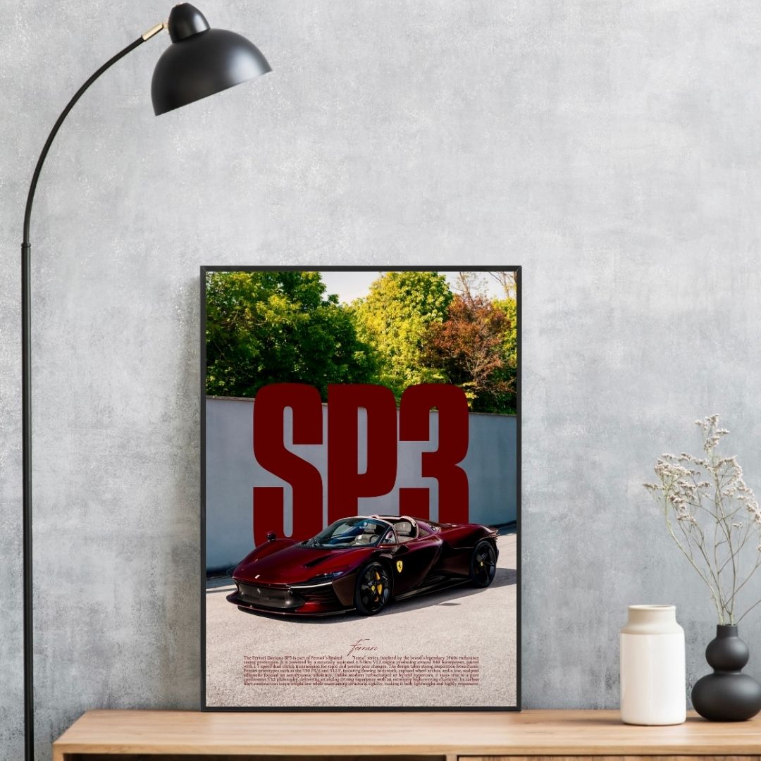 Ferrari Daytona SP3 Wine Red - Gallery