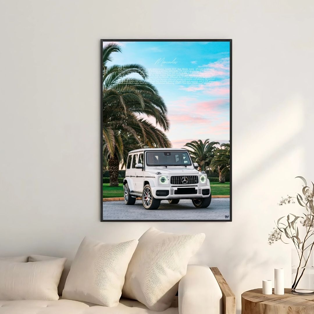 Mercedes AMG G63 G-Wagon Weiß - Galerie