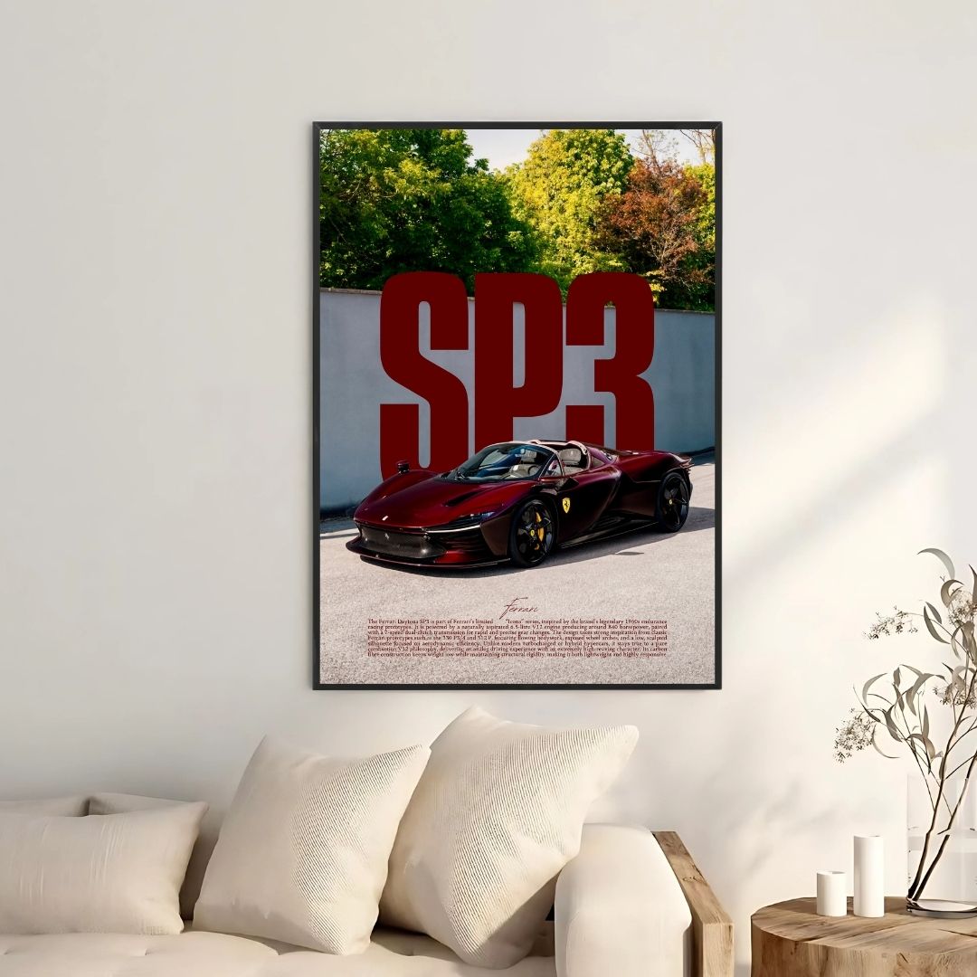 Ferrari Daytona SP3 Wine Red - Gallery