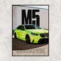 BMW M5 G90 Green - Gallery