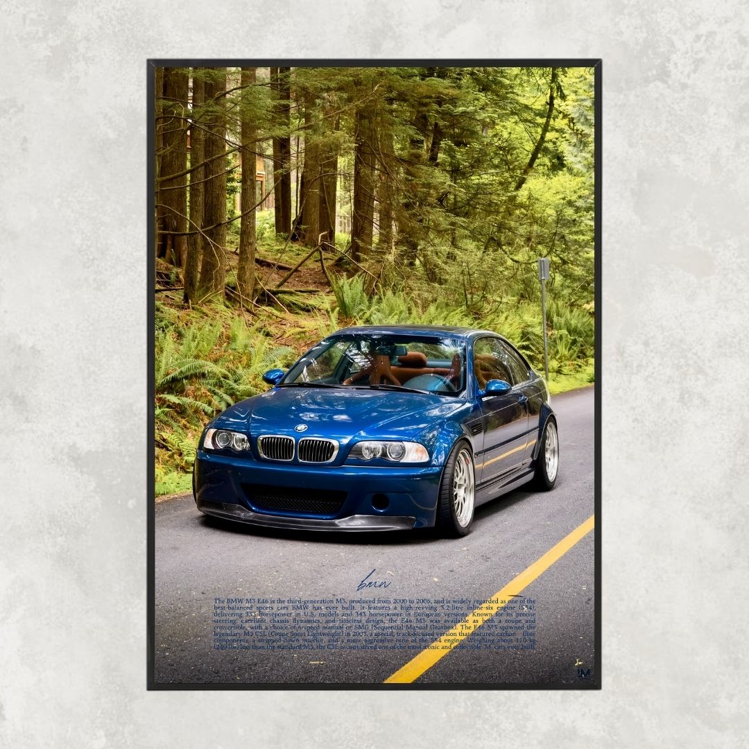BMW M3 E46 Side - Old money
