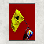 Fernando Alonso Ferrari Flag - Gallery