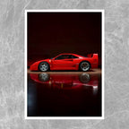 Ferrari F40 Side - Gallery