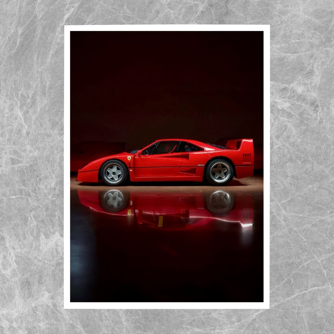 Ferrari F40 Side - Gallery