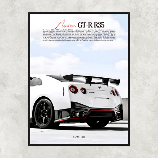 Nissan GTR R35 White - Old Money