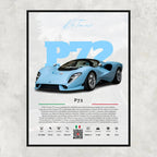 De Tomaso P72 - Descriptive
