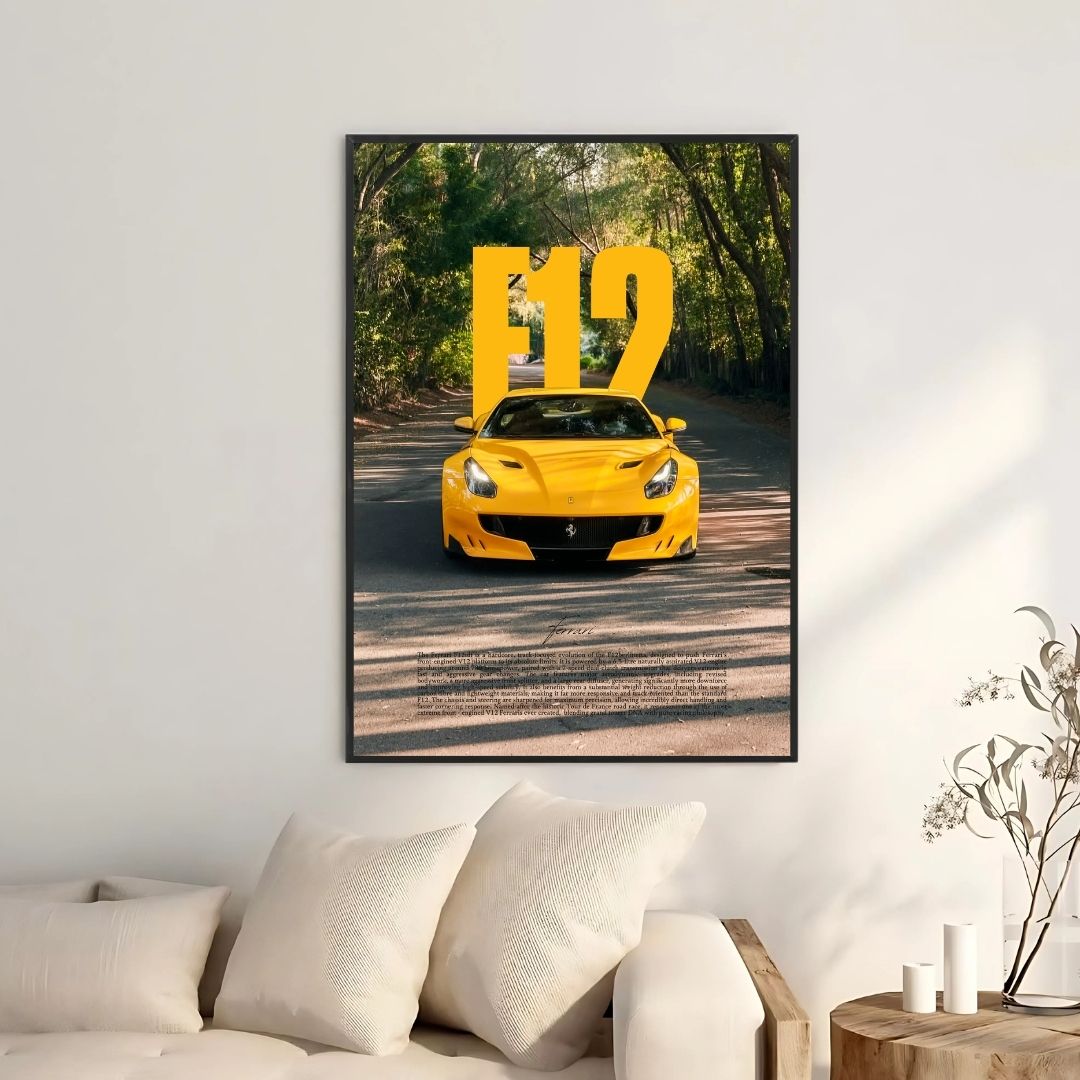 Ferrari F12tdf Yellow - Gallery