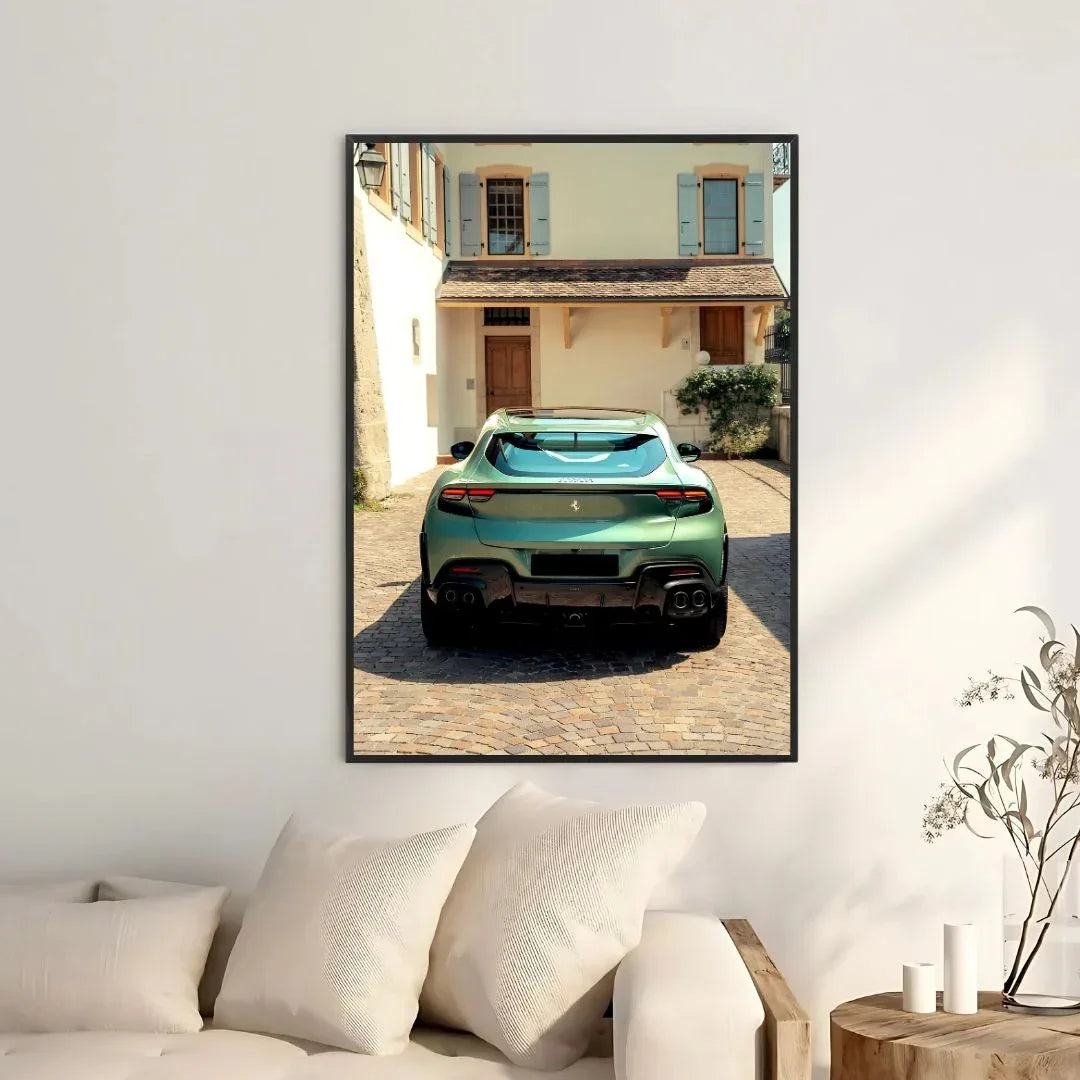 Ferrari Purosangue Heckansicht - Galerie
