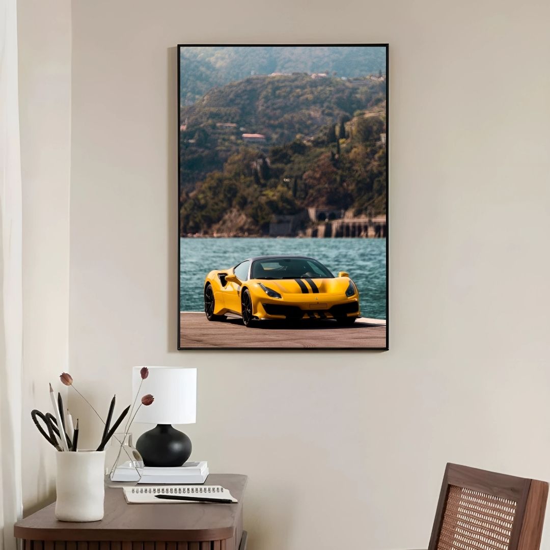 Ferrari 488 Pista Yellow - Gallery