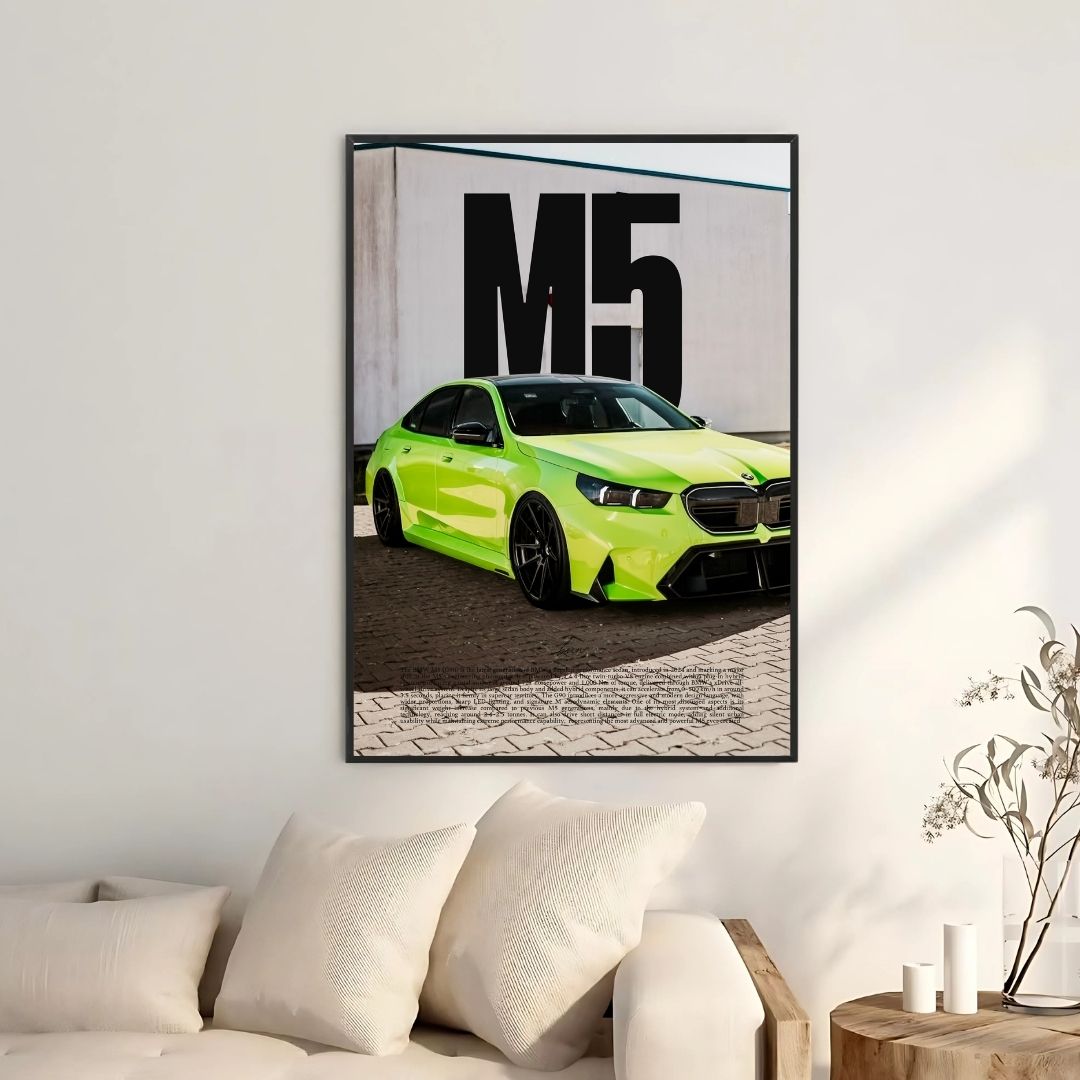 BMW M5 G90 Green - Gallery