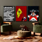Fernando Alonso Ferrari Flag - Gallery