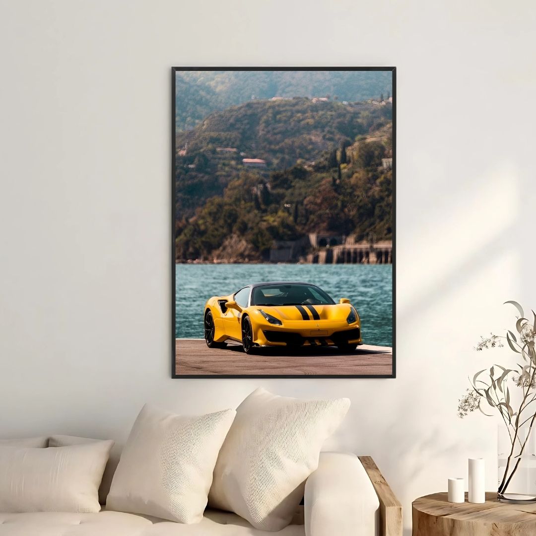 Ferrari 488 Pista Yellow - Gallery