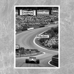 Ayrton Senna's McLaren F1 Spa Black & White - Gallery