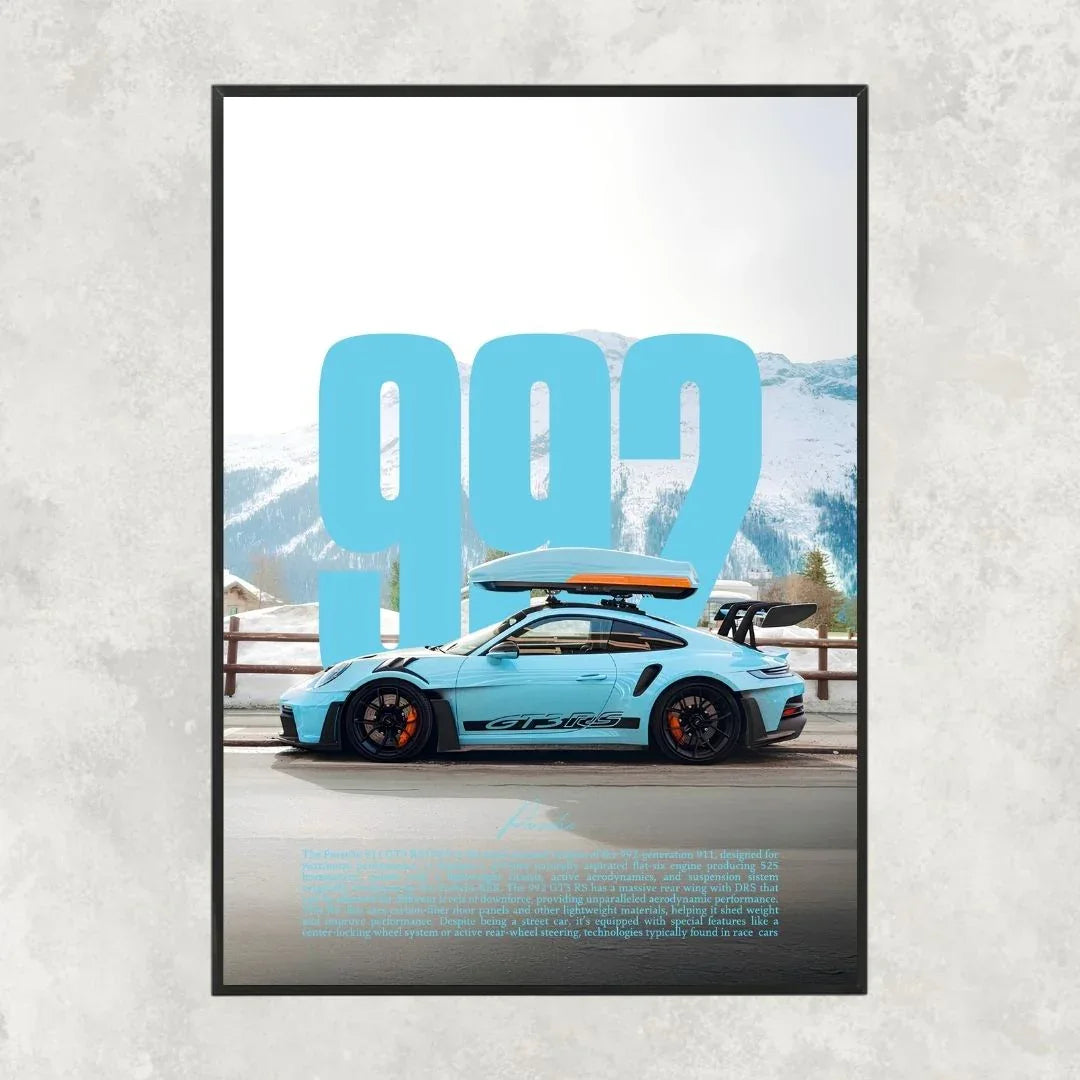 Porsche 911 GT3 RS 992 Side - Old money