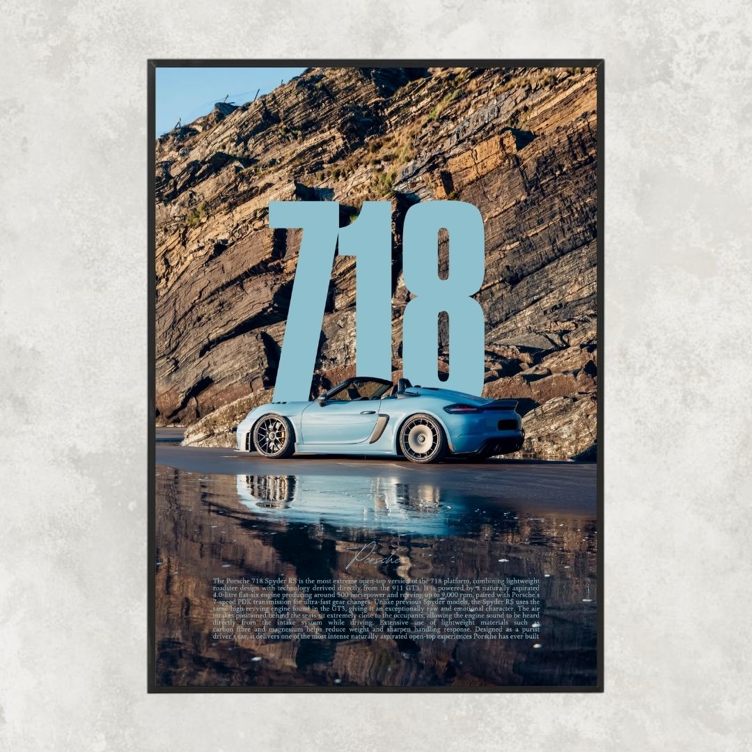 Porsche 718 Spyder RS Beach - Gallery