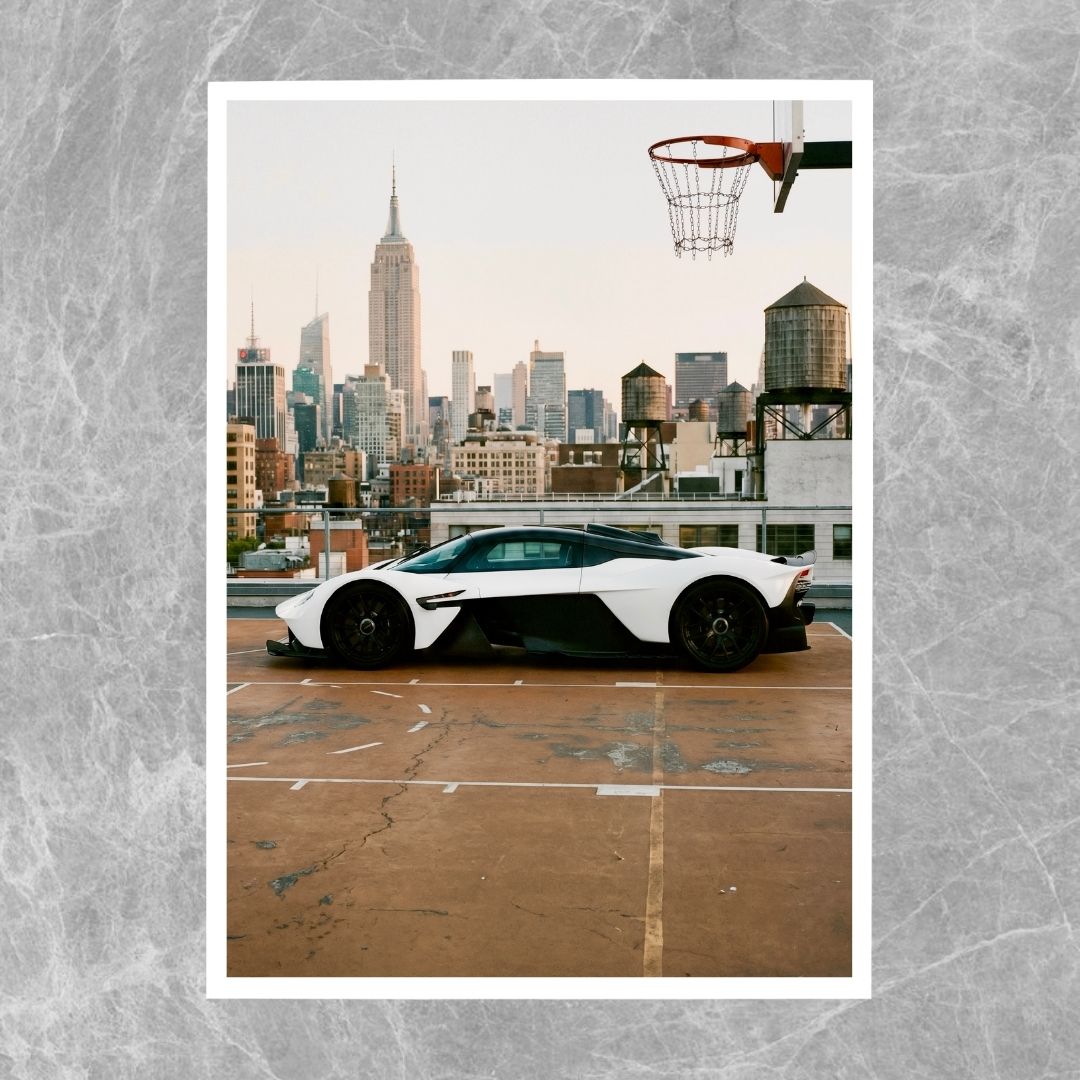 Aston Martin Valkyrie White - Gallery