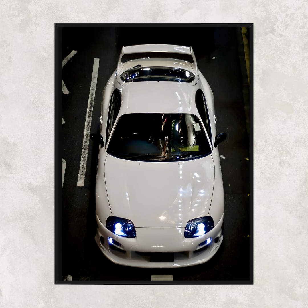 Toyota Supra MK4 White - Old money