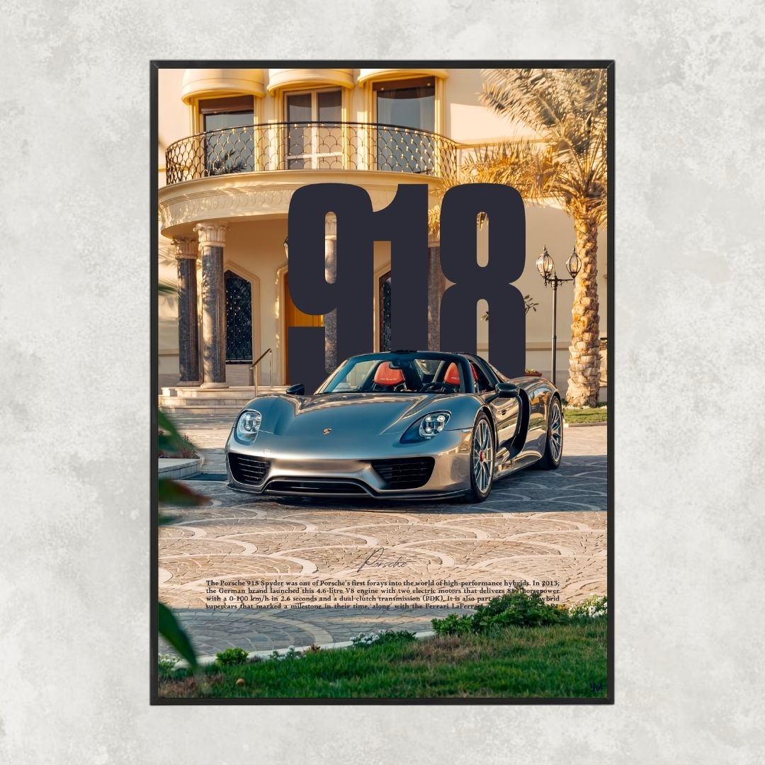 Porsche 918 Spyder Front - Gallery