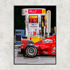 Michael Schumacher Ferrari Gas Station - Gallery