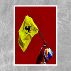 Fernando Alonso Ferrari Flag - Gallery