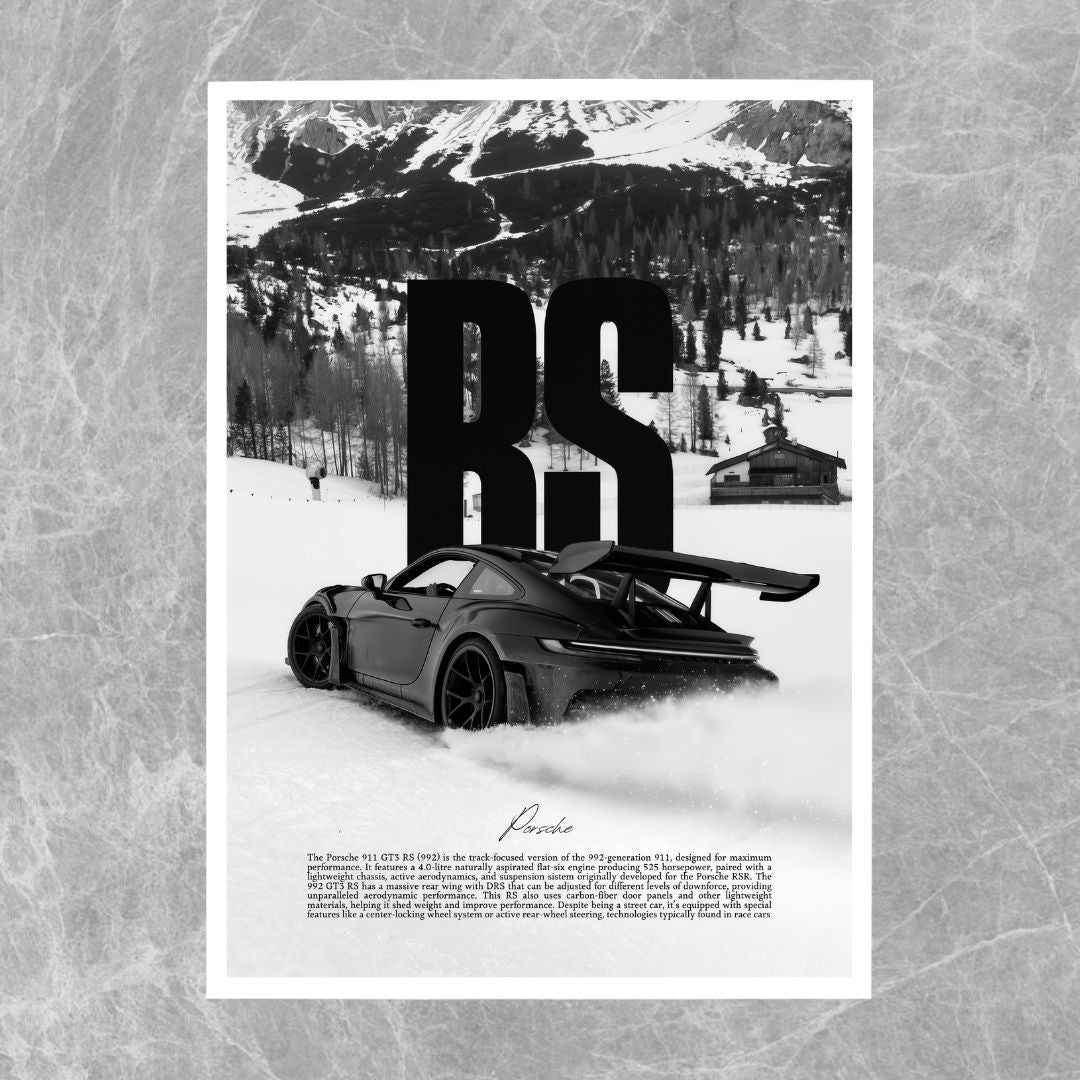 Porsche 911 GT3 RS 992 Snow - Gallery