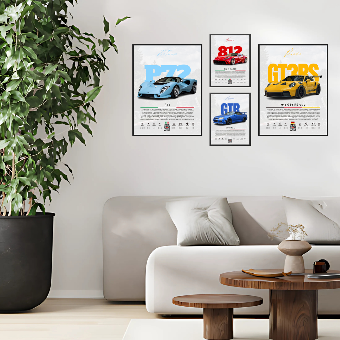 De Tomaso P72 - Descriptive