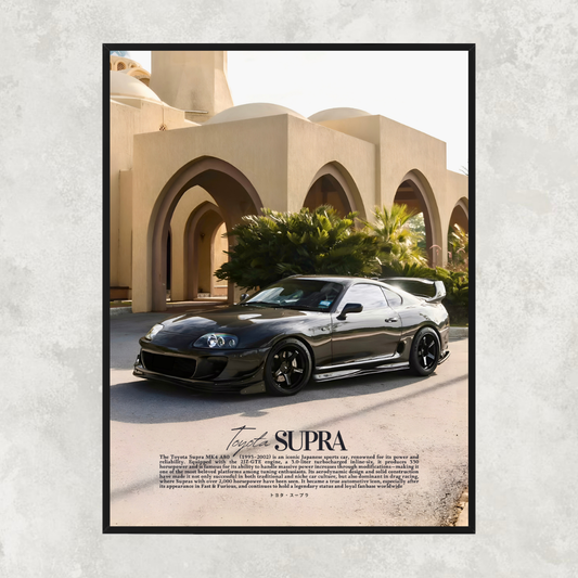 Toyota Supra MK4 Black - Old Money