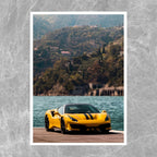 Ferrari 488 Pista Yellow - Gallery