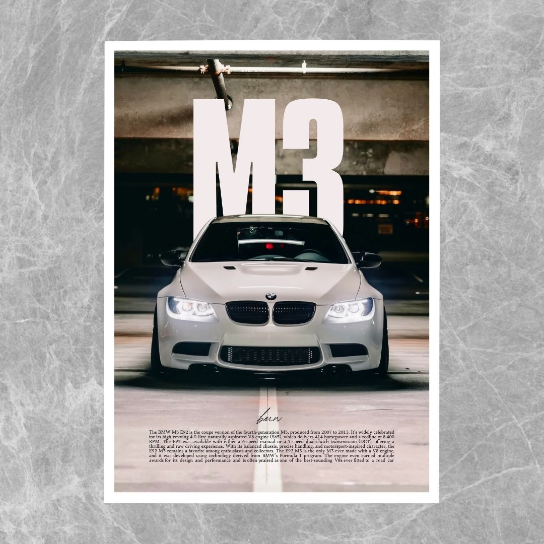 BMW M3 E92 White - Gallery
