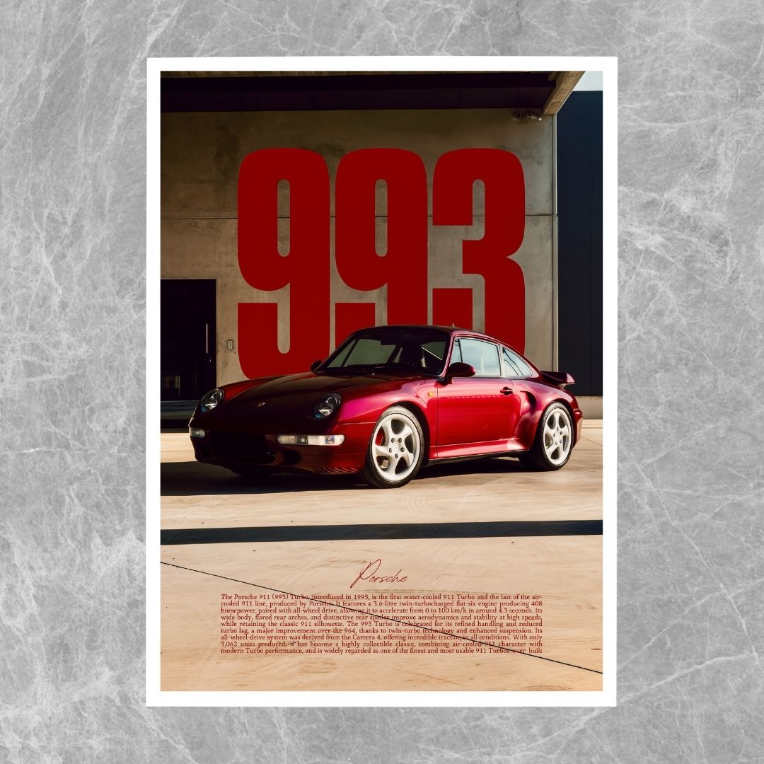 Porsche 911 993 Turbo Granate - Gallery