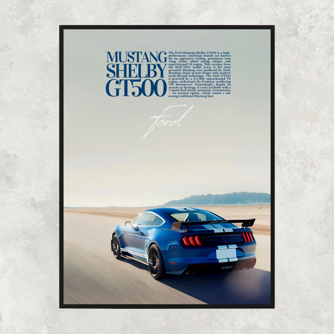 Ford Mustang Shelby GT500 Rolling - Old Money